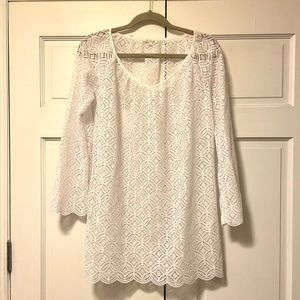 Size XS Shoshanna lace coverup tunic